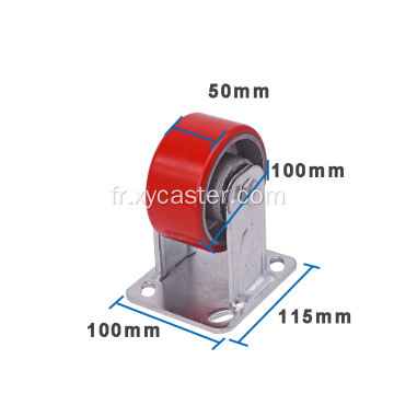 Roue de roulette de faîtage robuste de 4 &quot;